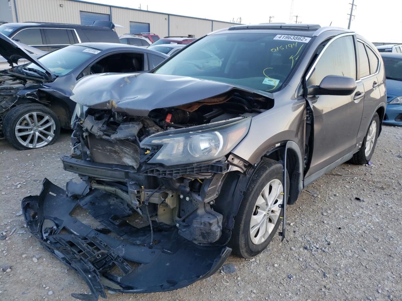Photo 9 from auction – 2012 HONDA CR-V EXL with VIN 5J6RM3H78CL015194