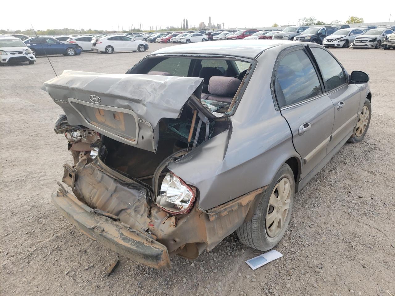 Photo 4 from auction – 2005 HYUNDAI SONATA GL with VIN KMHWF25H75A162708