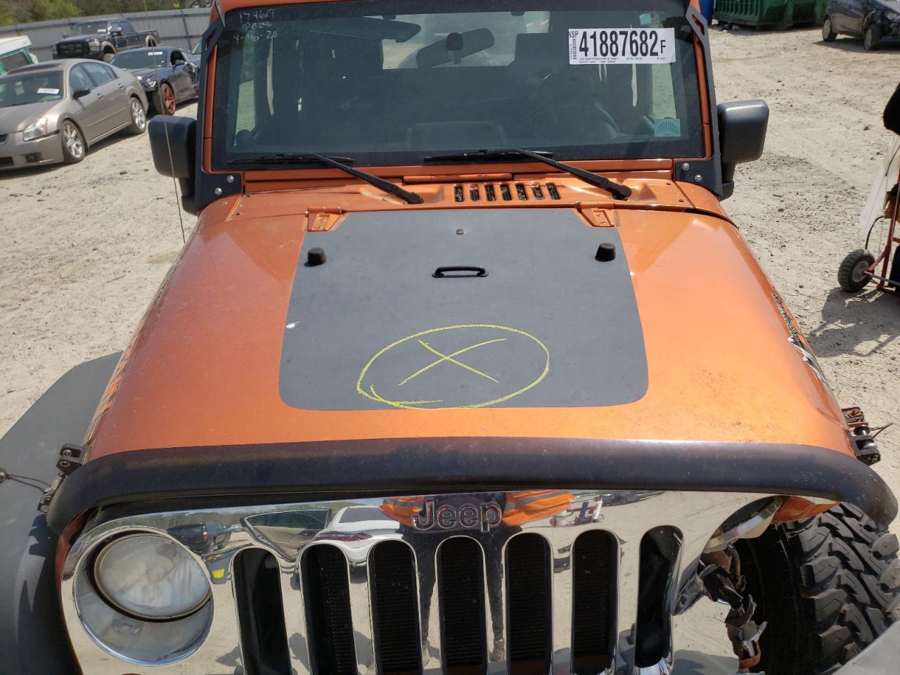 Photo 7 from auction – 2010 JEEP WRANGLER S with VIN 1J4AA2D18AL192326