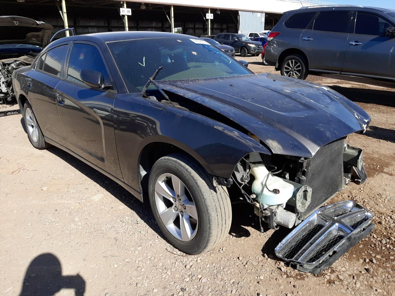 DODGE CHARGER SE 2014 with VIN 2C3CDXBGXEH243147 - Photo from auction