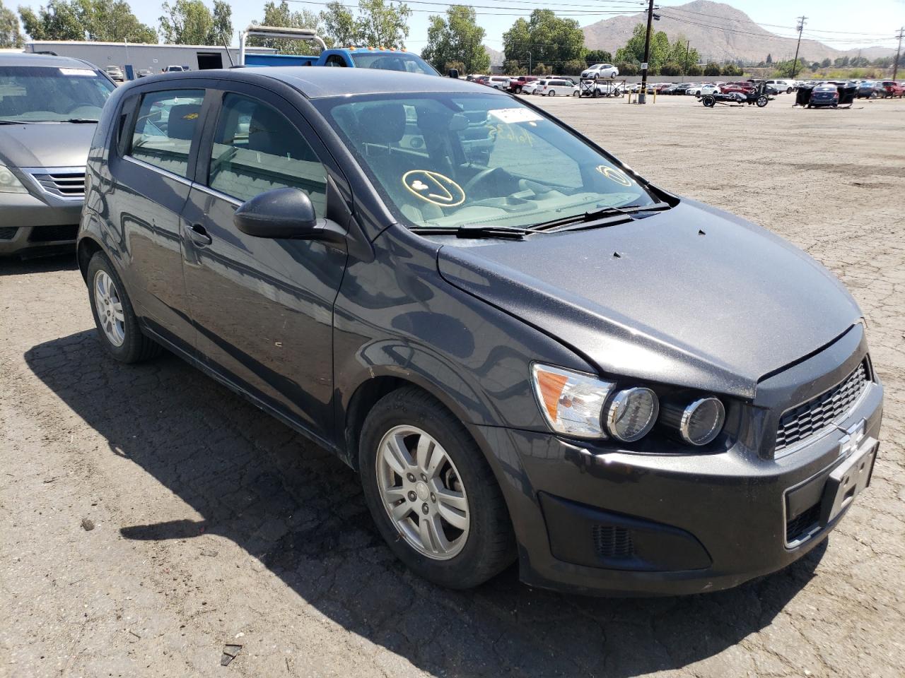 CHEVROLET SONIC LT 2016 with VIN 1G1JC6SGXG4177174 - Photo from auction