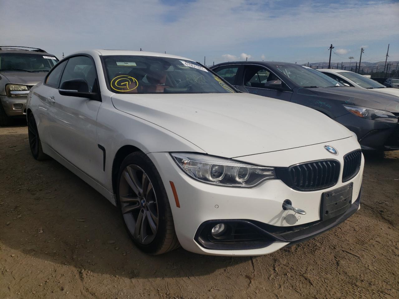 BMW 428 I 2014 with VIN WBA3N7C55EK221004 - Photo from auction