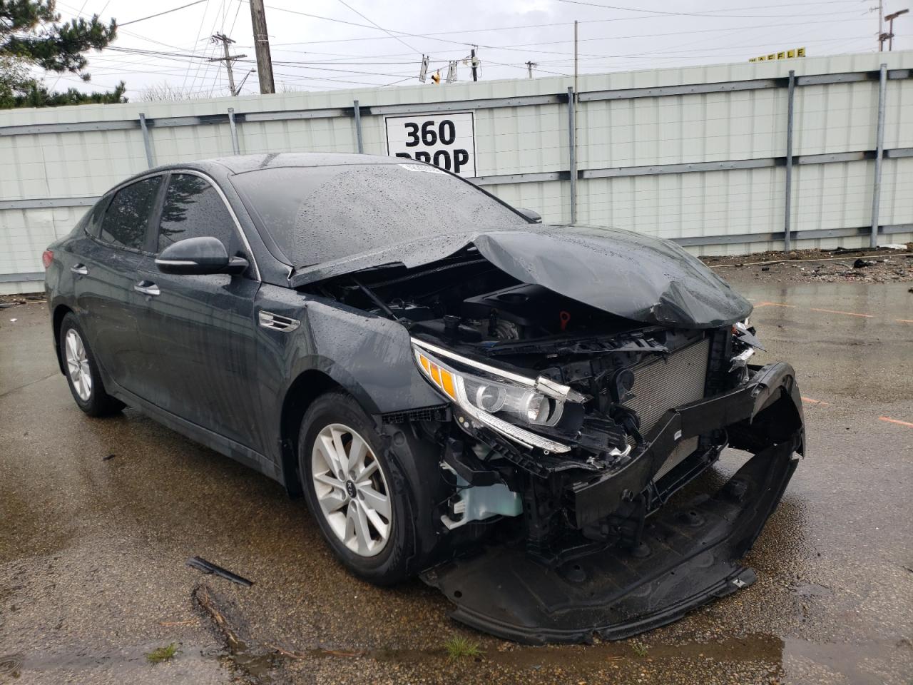 KIA OPTIMA LX 2016 with VIN KNAGT4L34G5079167 - Photo from auction