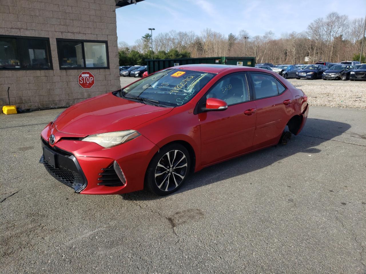 Photo 2 from auction – 2017 TOYOTA COROLLA L with VIN 2T1BURHE2HC919355