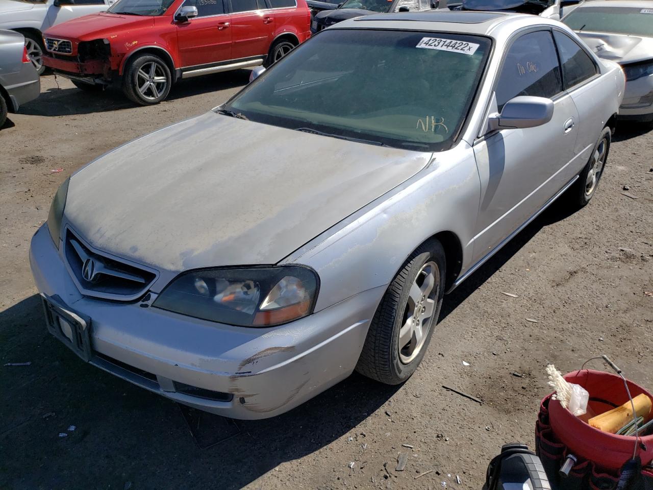 Photo 2 from auction – 2003 ACURA 3.2CL with VIN 19UYA42433A009671