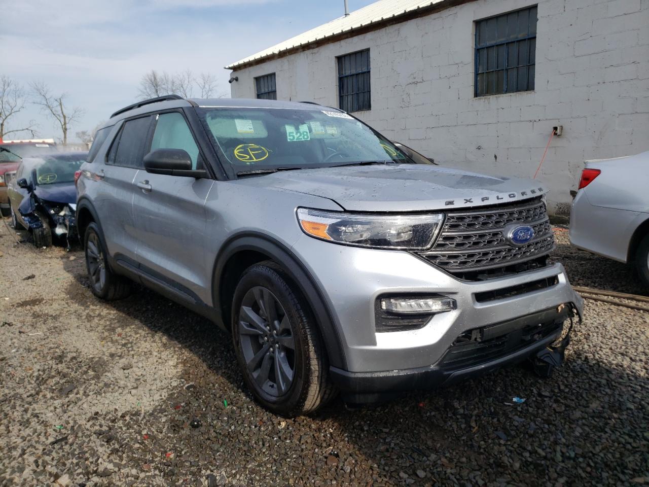 FORD EXPLORER X 2021 with VIN 1FMSK8DH7MGA01530 - Photo from auction