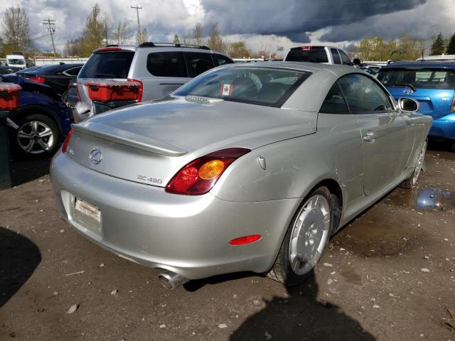 Photo 4 from auction – 2002 LEXUS SC 430 with VIN JTHFN48Y520012336