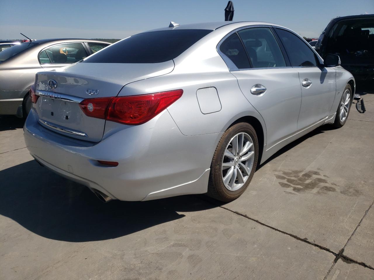 Photo 4 from auction – 2014 INFINITI Q50 BASE with VIN JN1BV7AP4EM679594