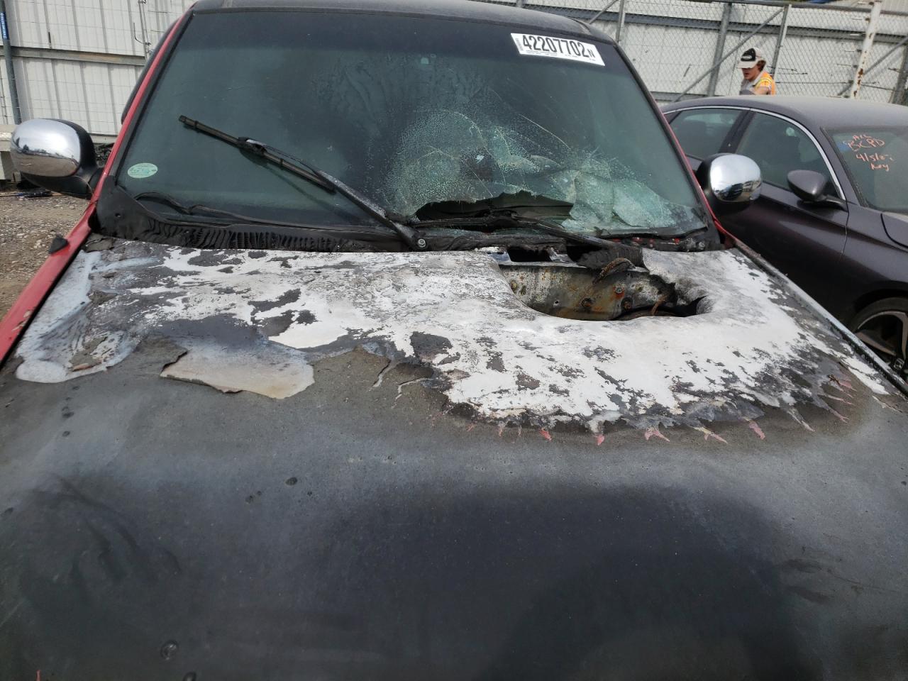 Photo 9 from auction – 2001 FORD F150 with VIN 1FTZF17291NA66652