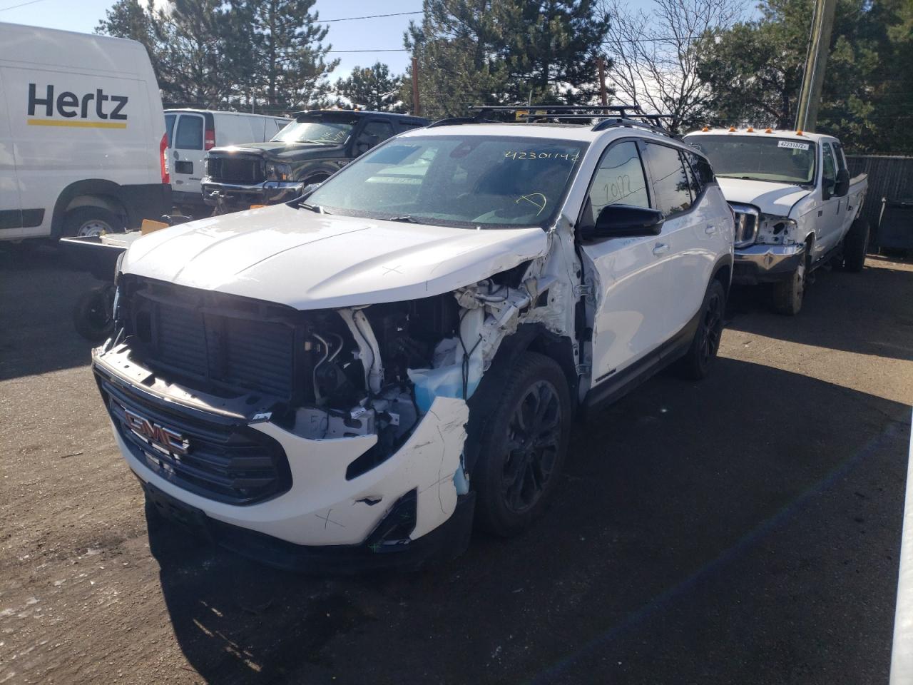 Photo 9 from auction – 2020 GMC TERRAIN SL with VIN 3GKALVEX4LL128087