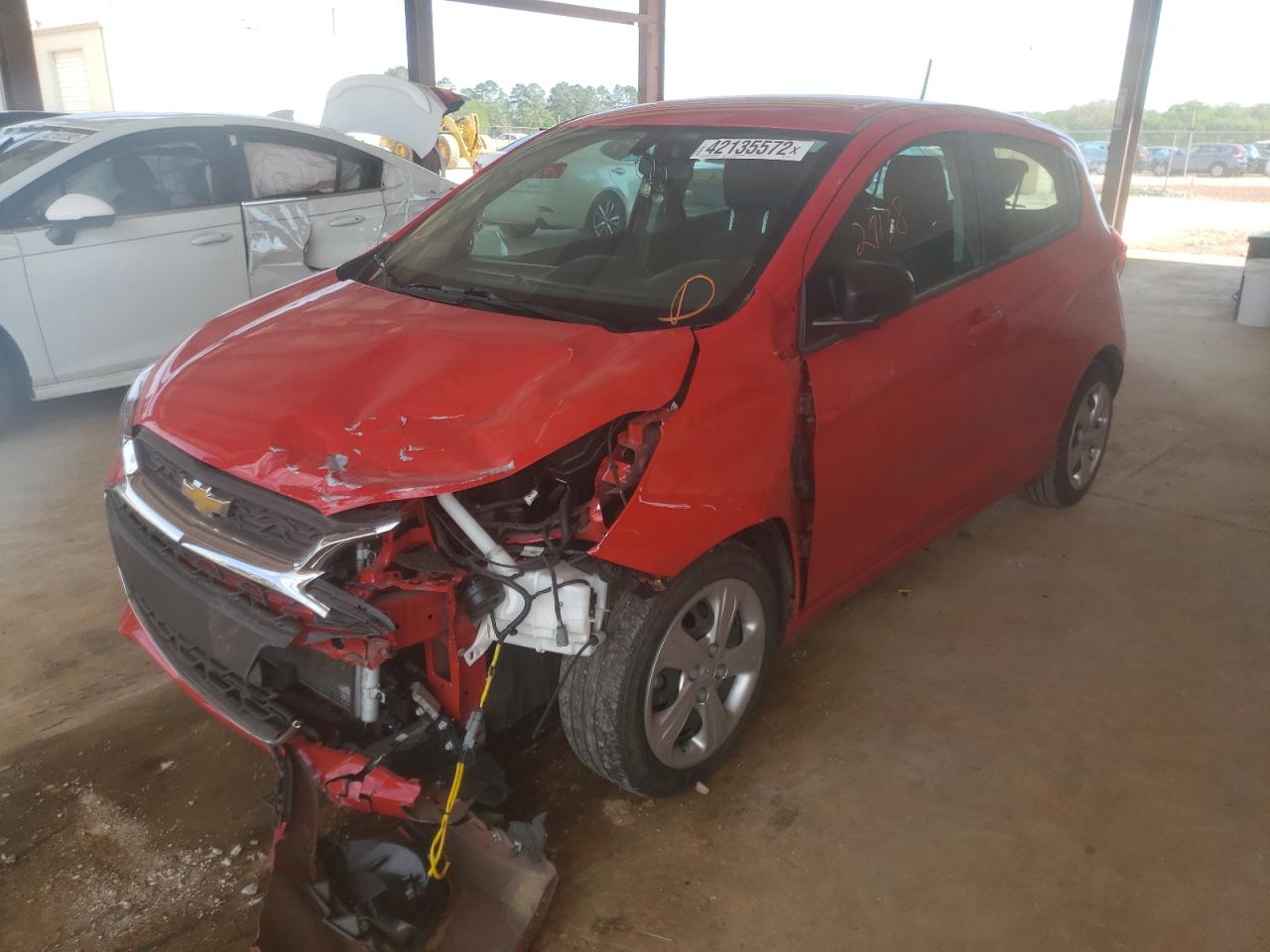 Photo 2 from auction – 2020 CHEVROLET SPARK LS with VIN KL8CB6SA5LC456572