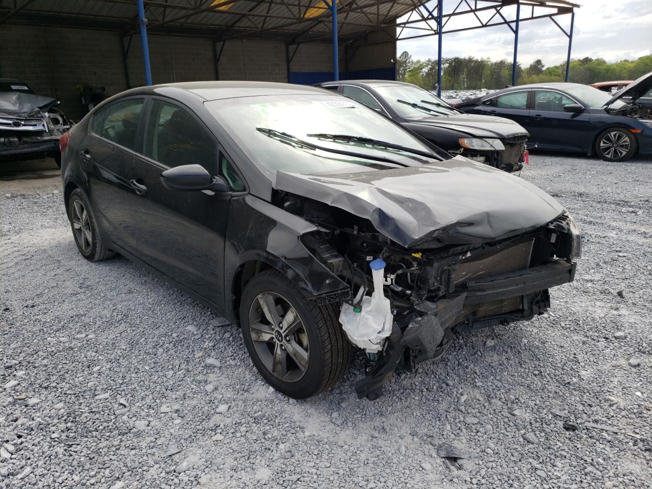 KIA FORTE LX 2018 with VIN 3KPFL4A74JE170276 - Photo from auction
