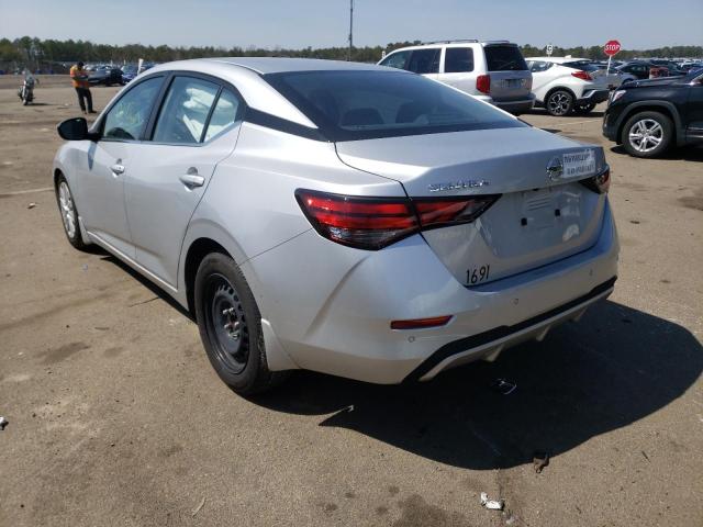 Photo 3 from auction – 2020 NISSAN SENTRA S with VIN 3N1AB8BV2LY264209