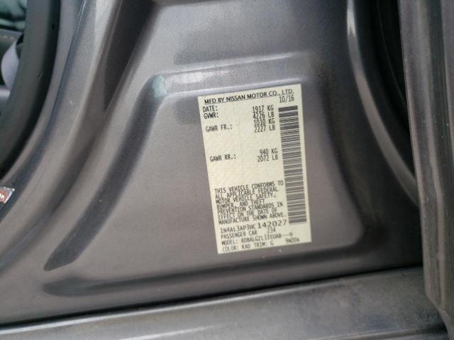 Photo 10 from auction – 2017 NISSAN ALTIMA 2.5 with VIN 1N4AL3AP3HC142027