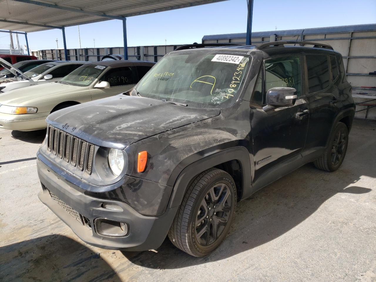 Photo 2 from auction – 2017 JEEP RENEGADE L with VIN ZACCJABB1HPG47589
