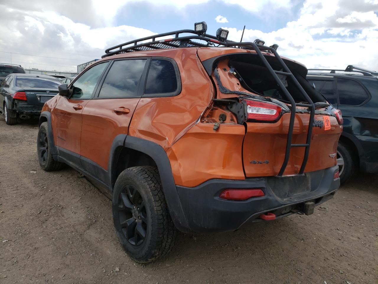 Photo 3 from auction – 2016 JEEP CHEROKEE T with VIN 1C4PJMBS0GW306558