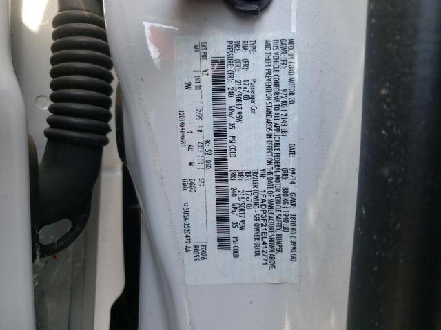 Photo 10 from auction – 2014 FORD FOCUS SE with VIN 1FADP3F21EL412771