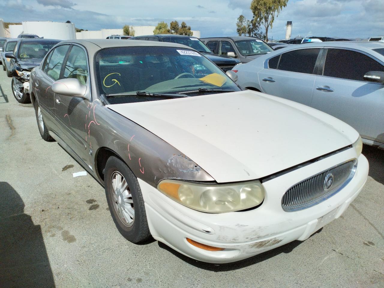 BUICK LESABRE CU 2002 with VIN 1G4HP54K124220553 - Photo from auction