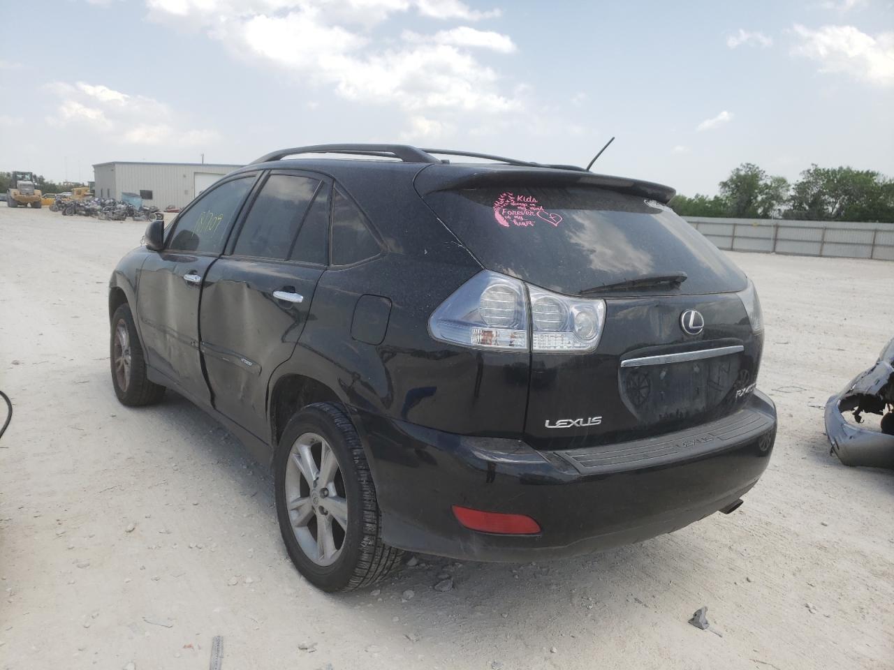 Photo 3 from auction – 2008 LEXUS RX 400H with VIN JTJHW31U782859796