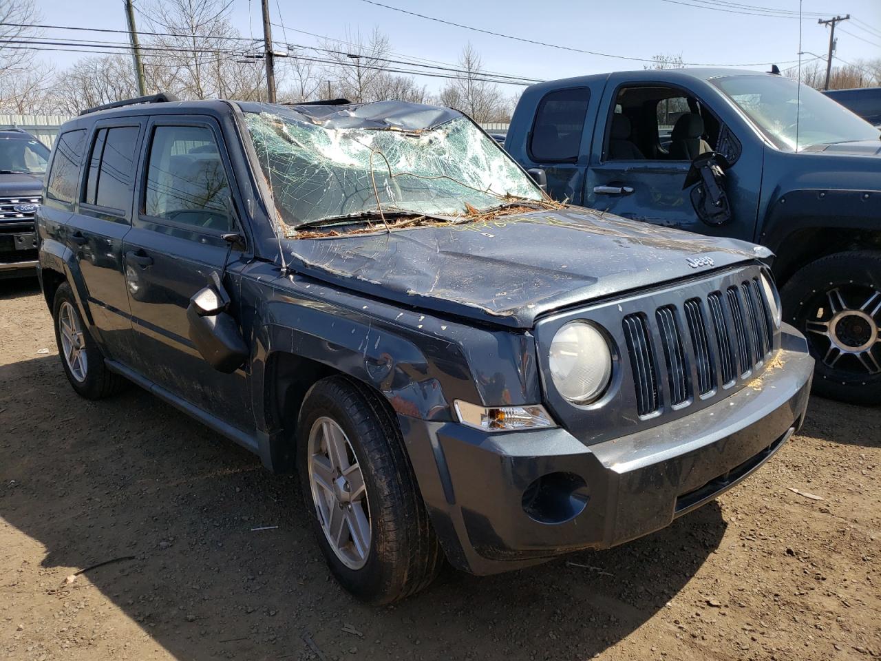 Photo 1 from auction – 2008 JEEP PATRIOT SP with VIN 1J8FF28W18D575475