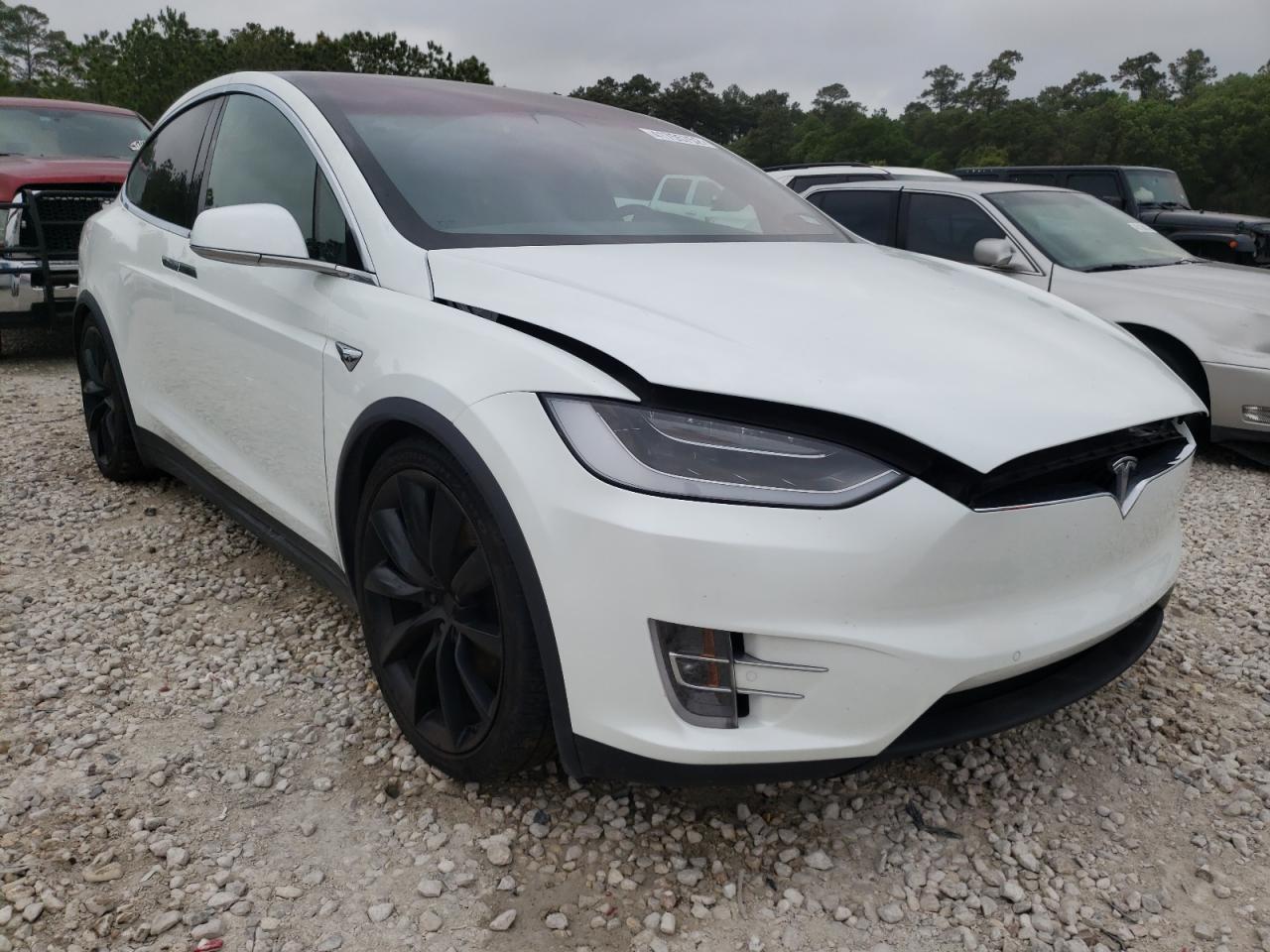 TESLA MODEL X 2019 with VIN 5YJXCBE28KF155511 - Photo from auction