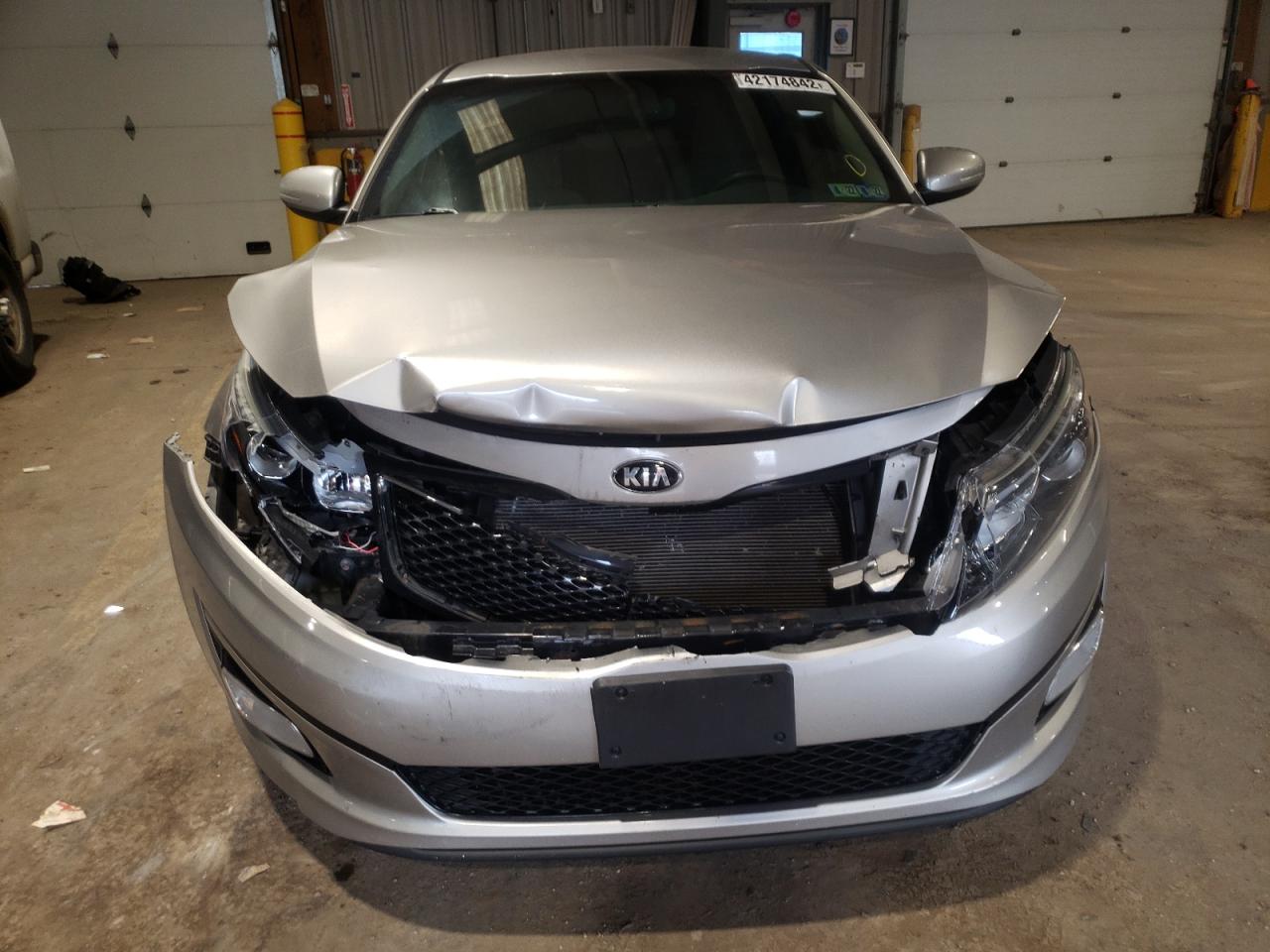 Photo 9 from auction – 2014 KIA OPTIMA LX with VIN 5XXGM4A76EG310990