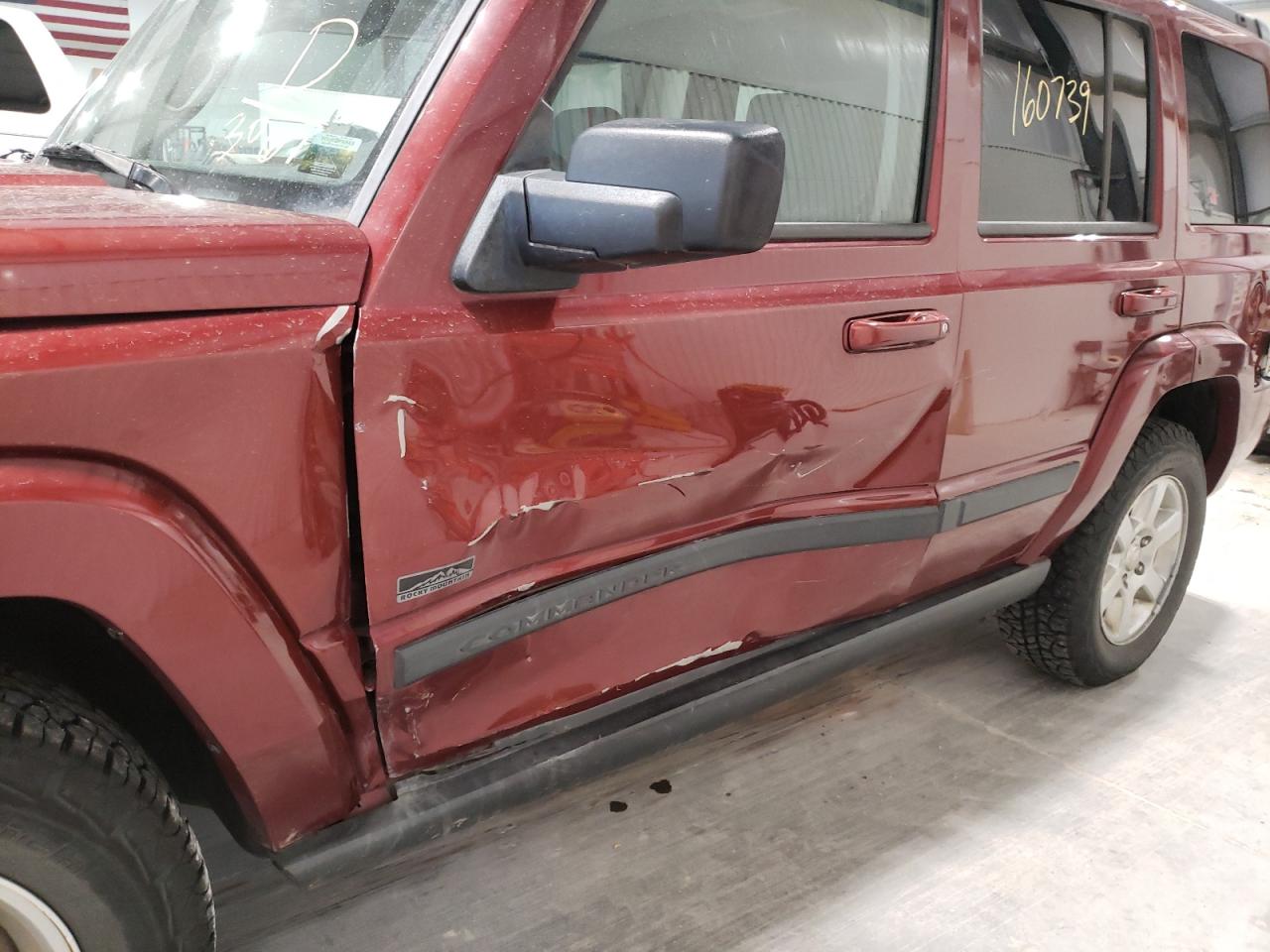 Photo 9 from auction – 2007 JEEP COMMANDER with VIN 1J8HG48KX7C633067