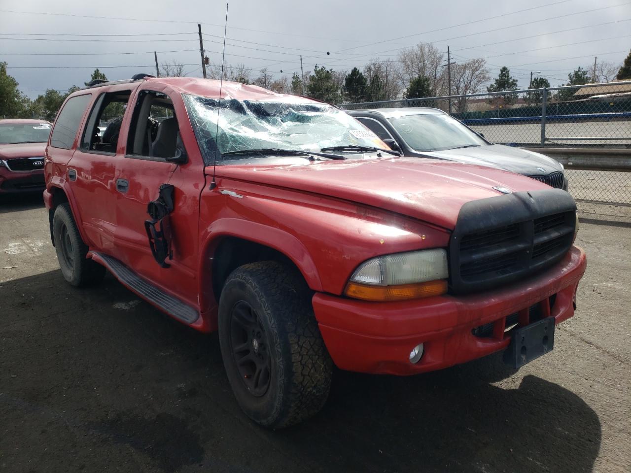 DODGE DURANGO SL 2002 with VIN 1B8HS58Z02F186180 - Photo from auction