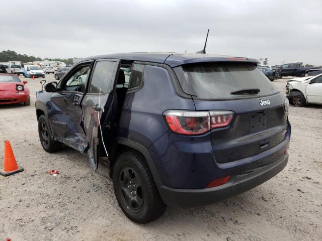 Photo 3 from auction – 2021 JEEP COMPASS SP with VIN 3C4NJCAB0MT514623