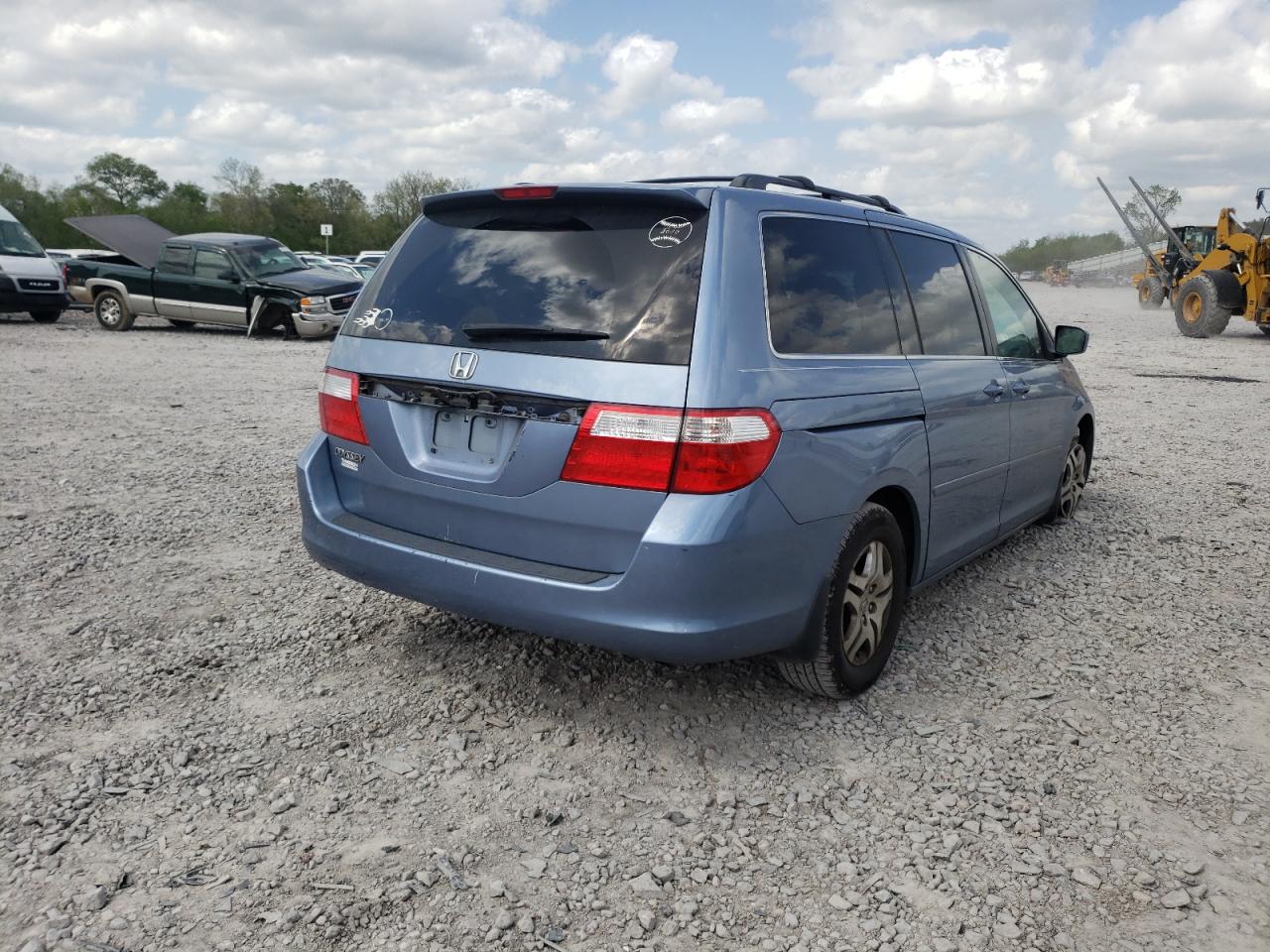 Photo 4 from auction – 2007 HONDA ODYSSEY EX with VIN 5FNRL38757B076665