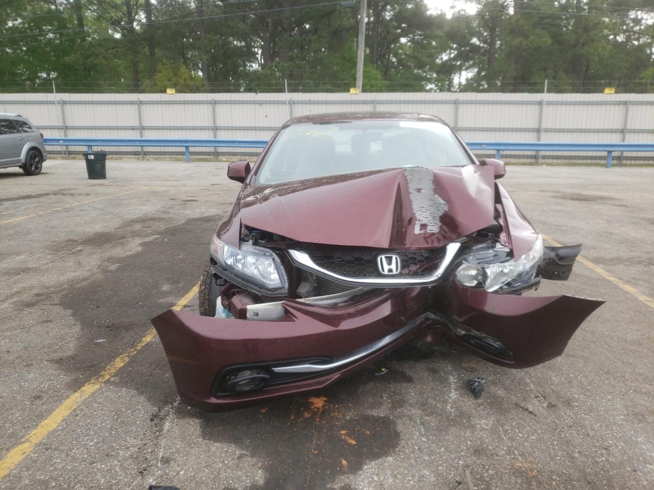 Photo 9 from auction – 2013 HONDA CIVIC EXL with VIN 2HGFB2F93DH507600
