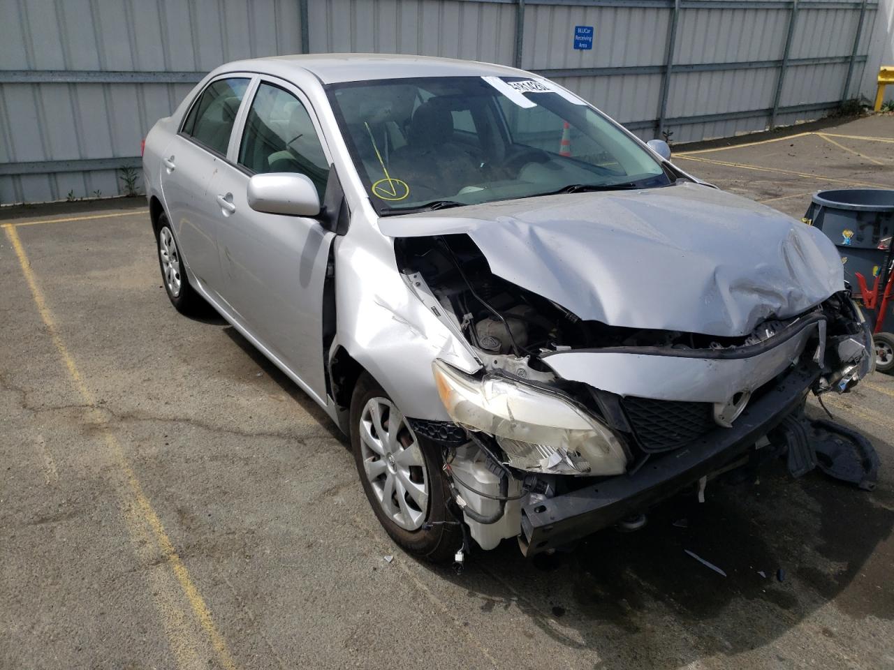TOYOTA COROLLA BA 2010 with VIN 2T1BU4EE9AC214260 - Photo from auction