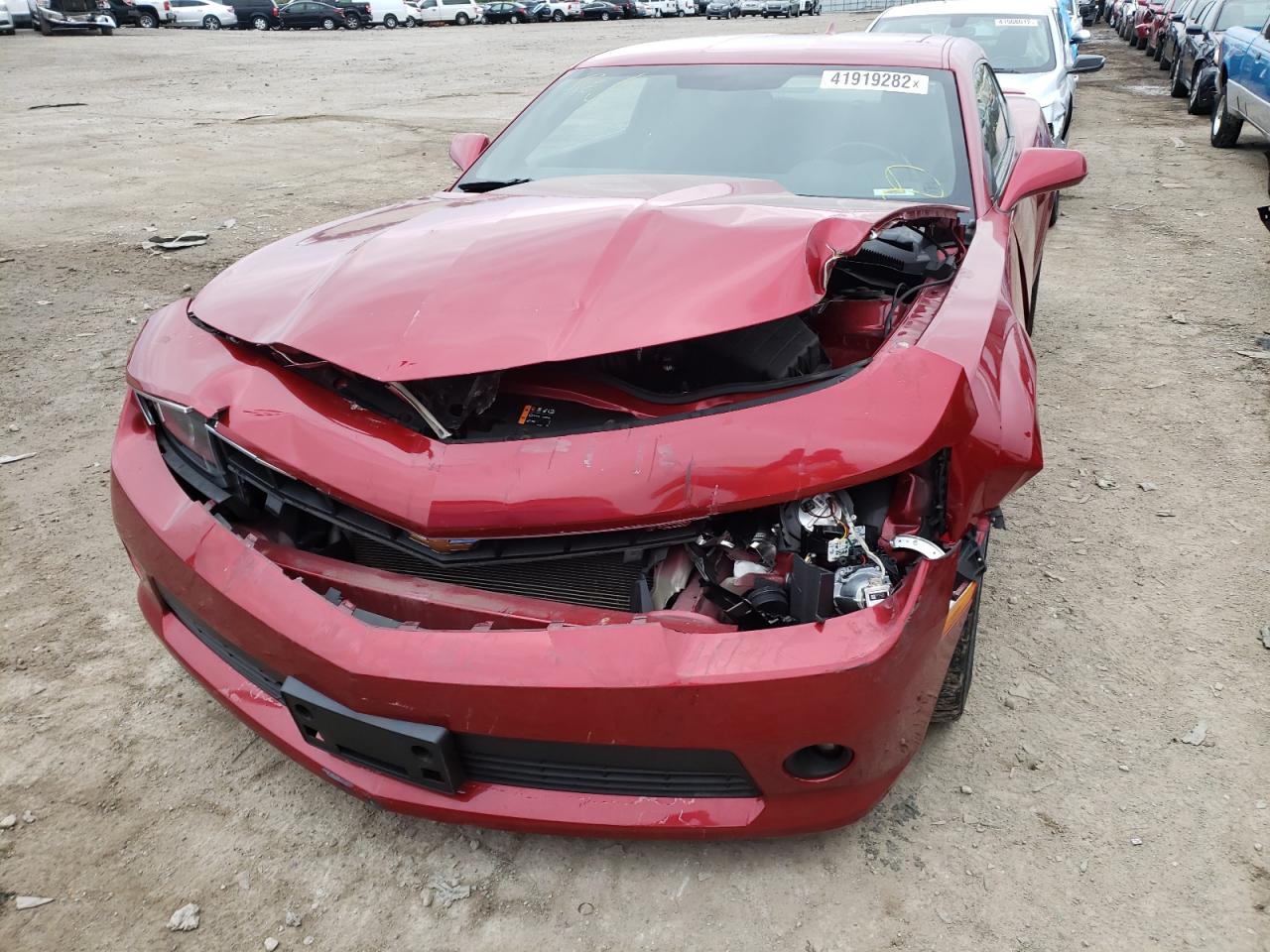 Photo 9 from auction – 2015 CHEVROLET CAMARO LT with VIN 2G1FD1E38F9252870
