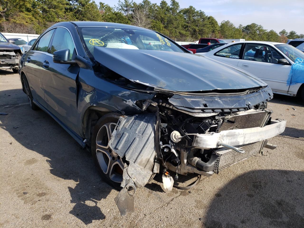 MERCEDES-BENZ CLA 250 2014 with VIN WDDSJ4EB7EN047520 - Photo from auction