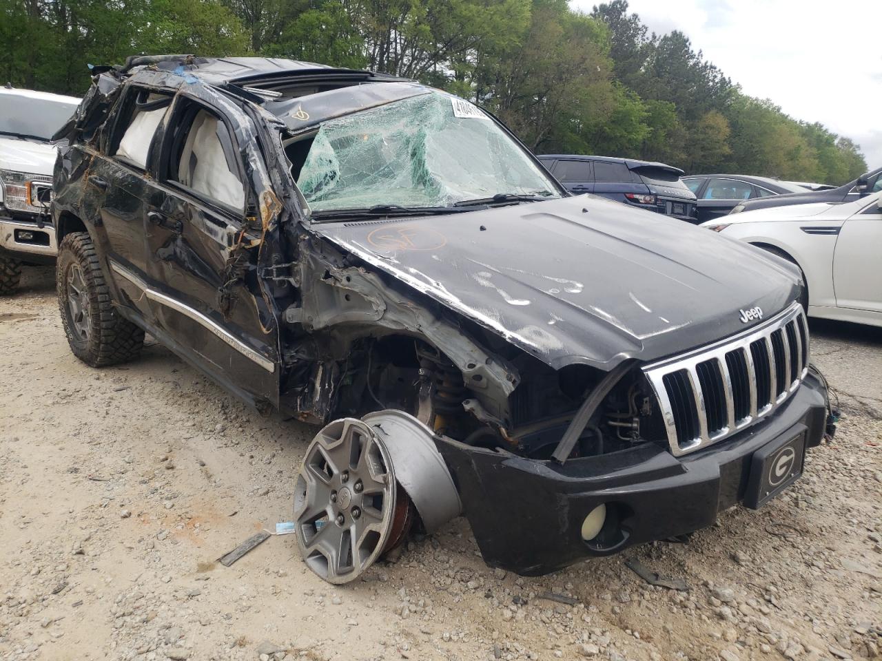 JEEP GRAND CHER 2007 with VIN 1J8HR58P57C571122 - Photo from auction