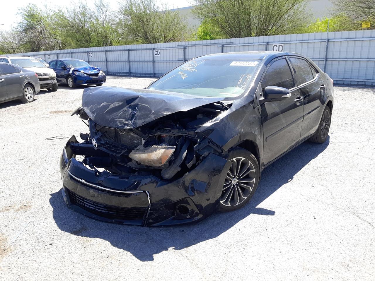 Photo 2 from auction – 2015 TOYOTA COROLLA L with VIN 2T1BURHE0FC258325
