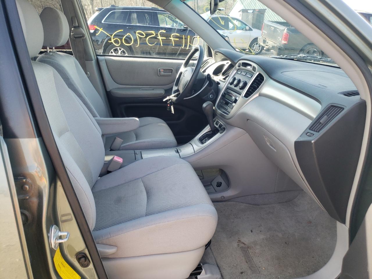 Photo 5 from auction – 2007 TOYOTA HIGHLANDER with VIN JTEEP21A270206611