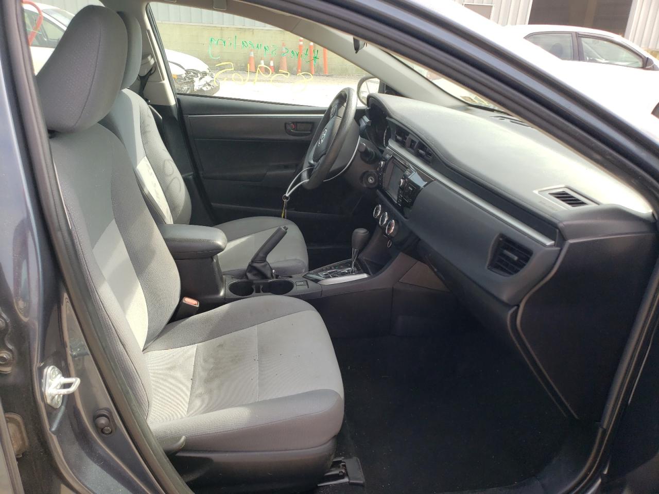 Photo 5 from auction – 2016 TOYOTA COROLLA L with VIN 2T1BURHE2GC540791