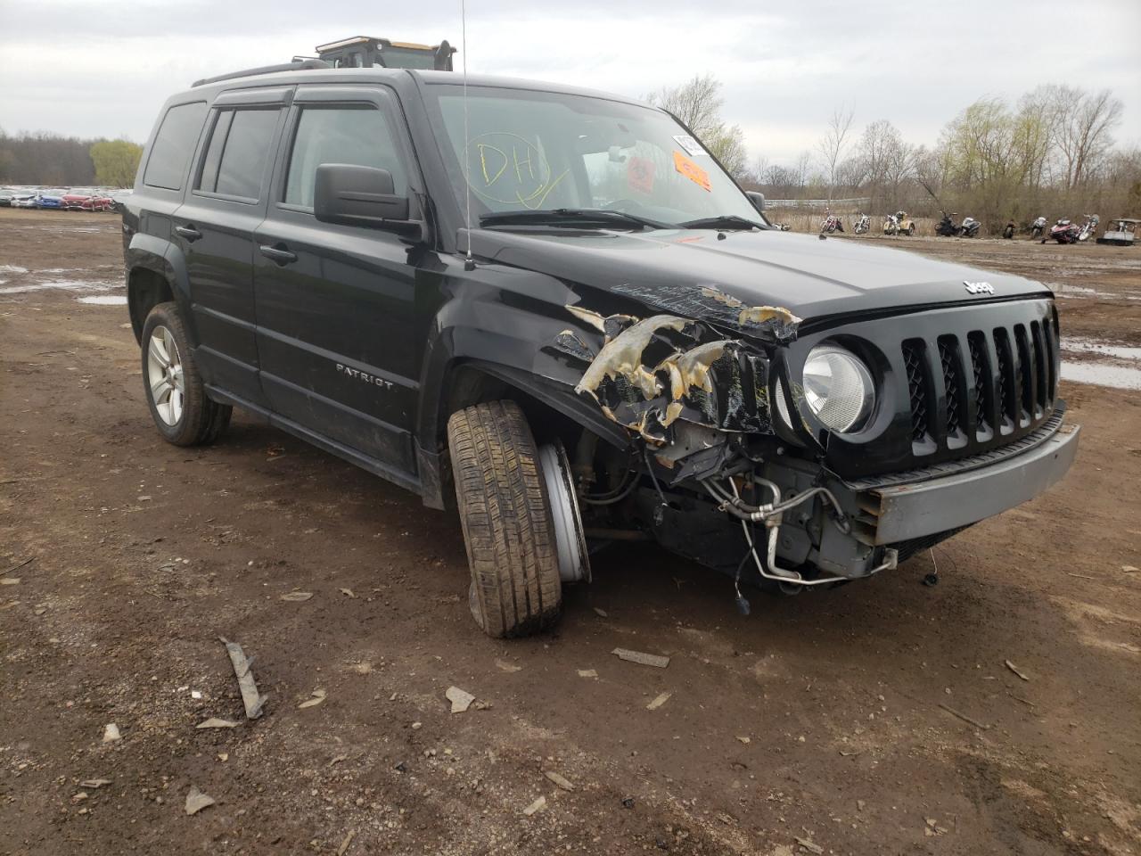 JEEP PATRIOT LA 2012 with VIN 1C4NJRFBXCD584548 - Photo from auction