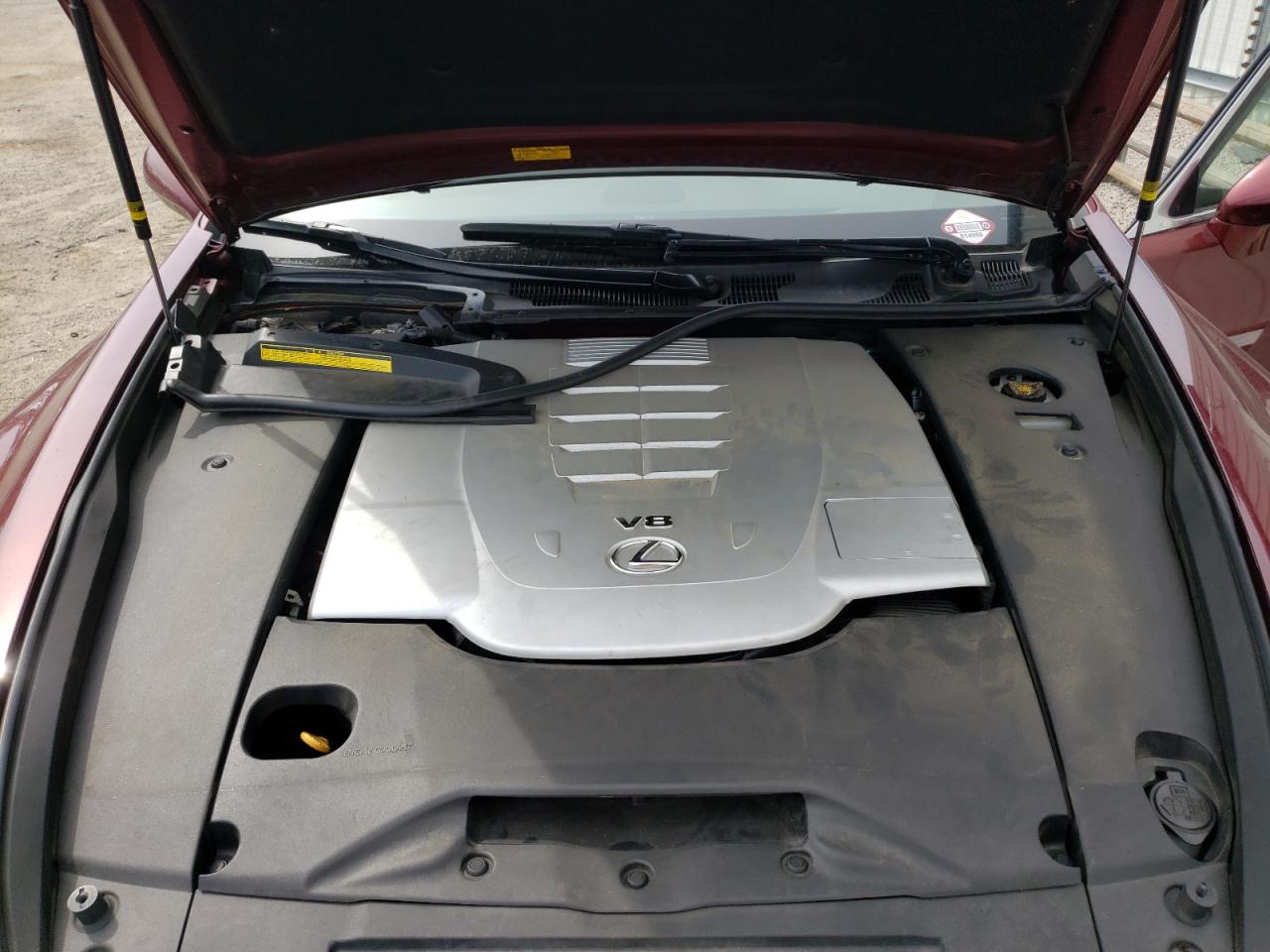 Photo 7 from auction – 2007 LEXUS LS 460 with VIN JTHBL46F875010113