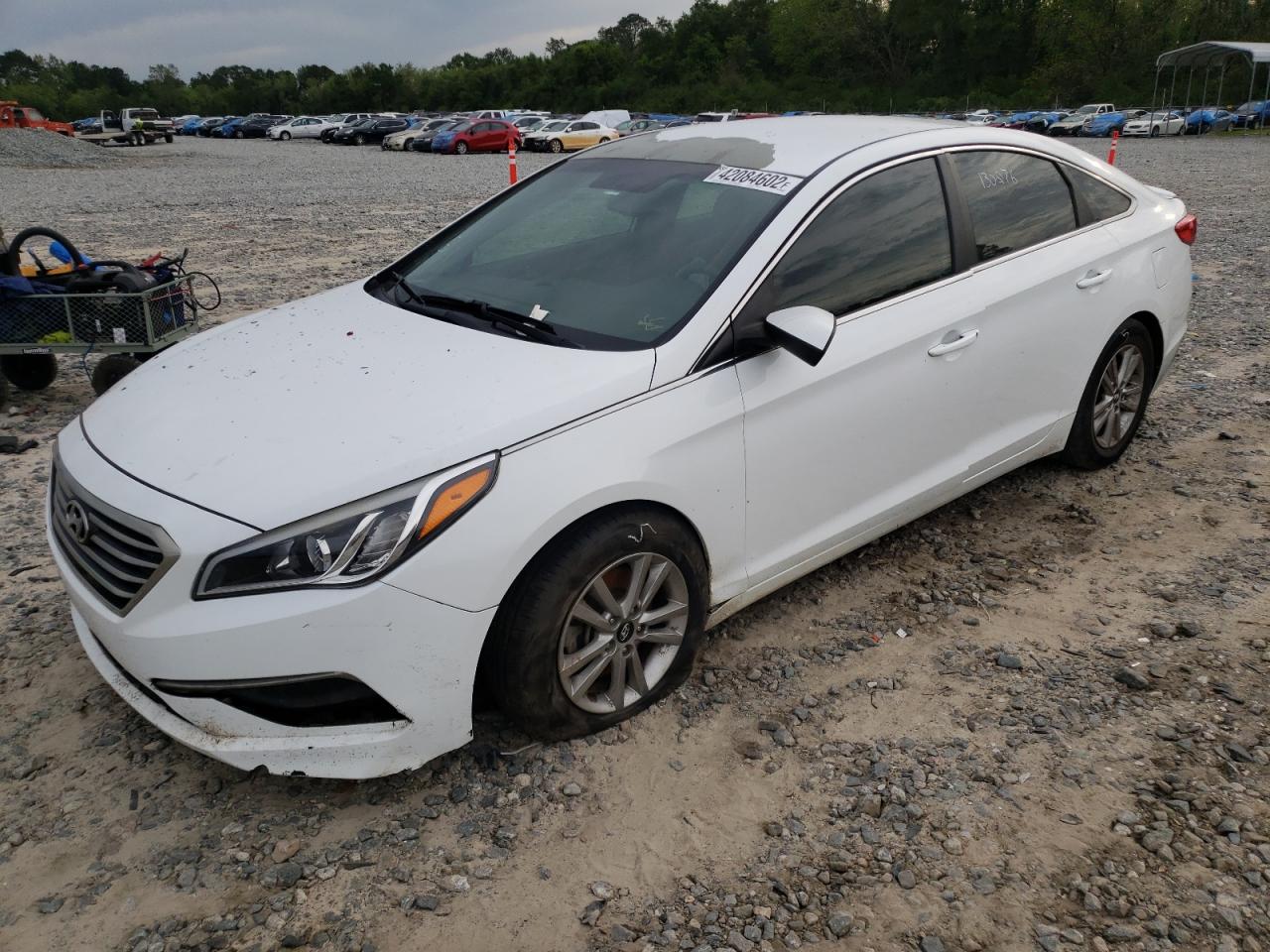 Photo 2 from auction – 2016 HYUNDAI SONATA SE with VIN 5NPE24AFXGH372145