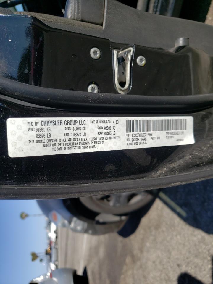 Photo 10 from auction – 2013 DODGE DART SE with VIN 1C3CDFAH1DD317698