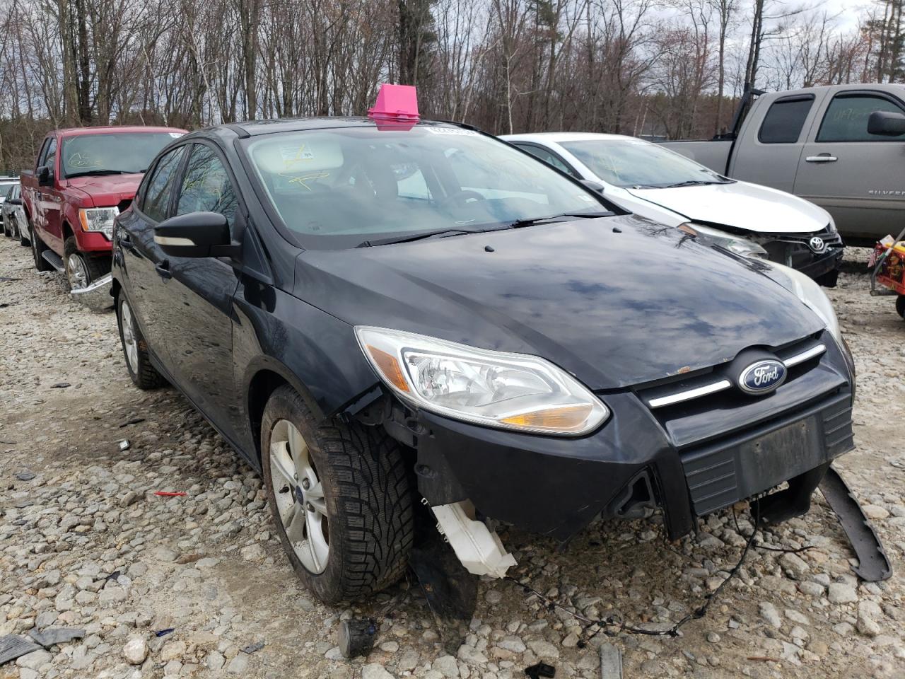 FORD FOCUS SE 2014 with VIN 1FADP3F29EL395198 - Photo from auction