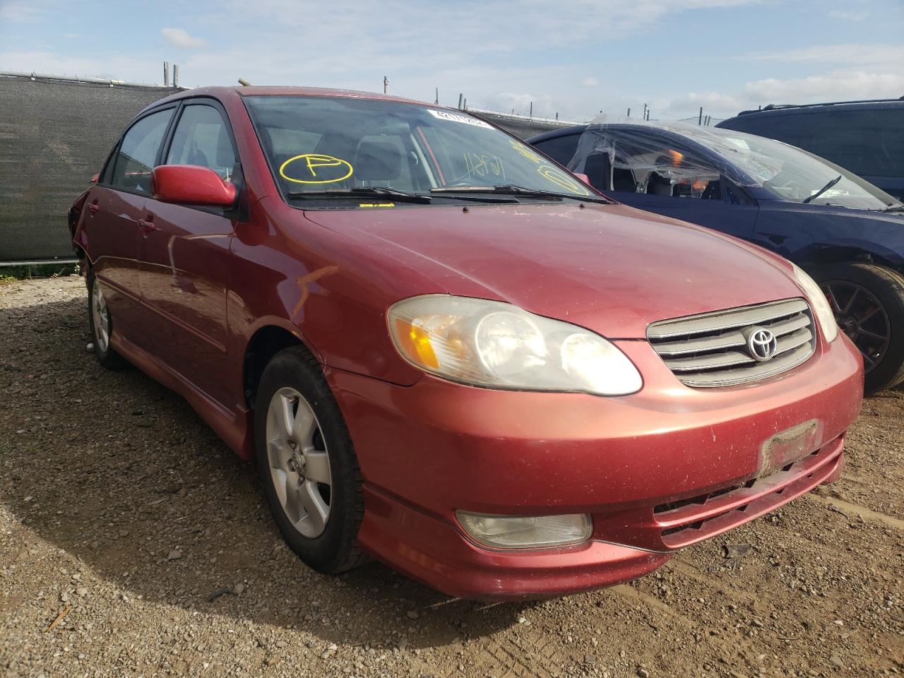 Photo 1 from auction – 2004 TOYOTA COROLLA CE with VIN 1NXBR32E24Z282709