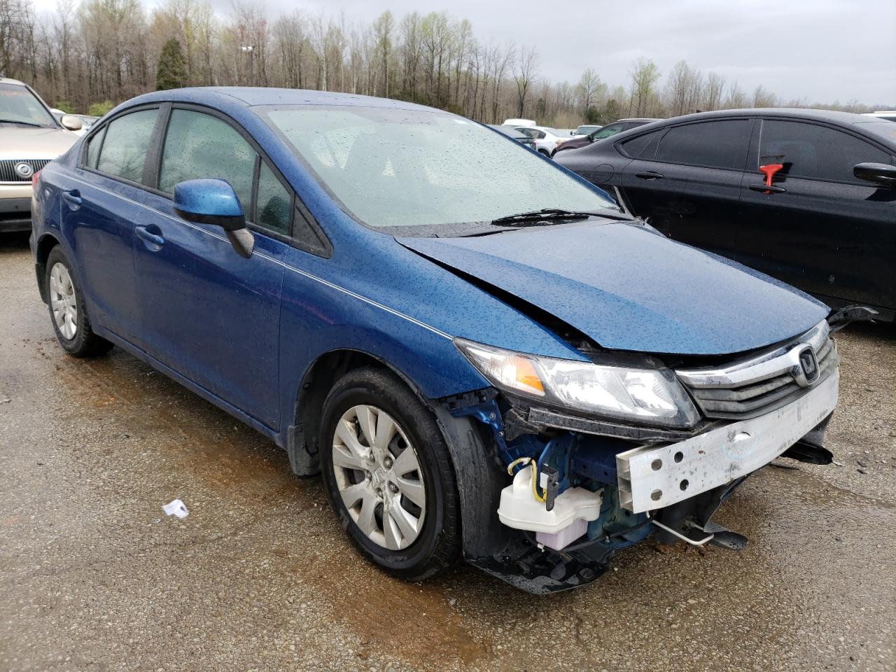 HONDA CIVIC LX 2012 with VIN 2HGFB2F54CH509044 - Photo from auction