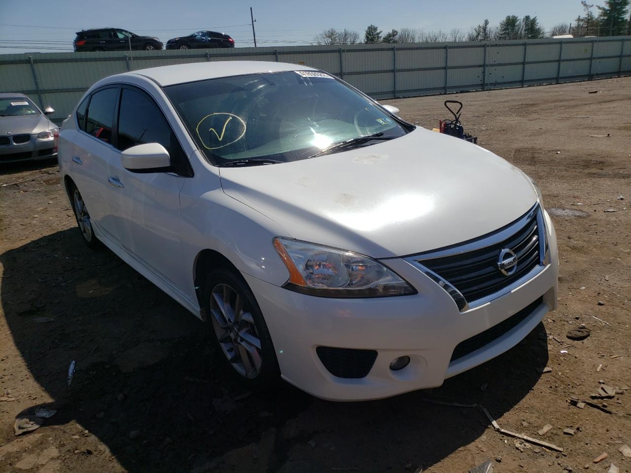 NISSAN SENTRA S 2014 with VIN 3N1AB7AP0EY340655 - Photo from auction
