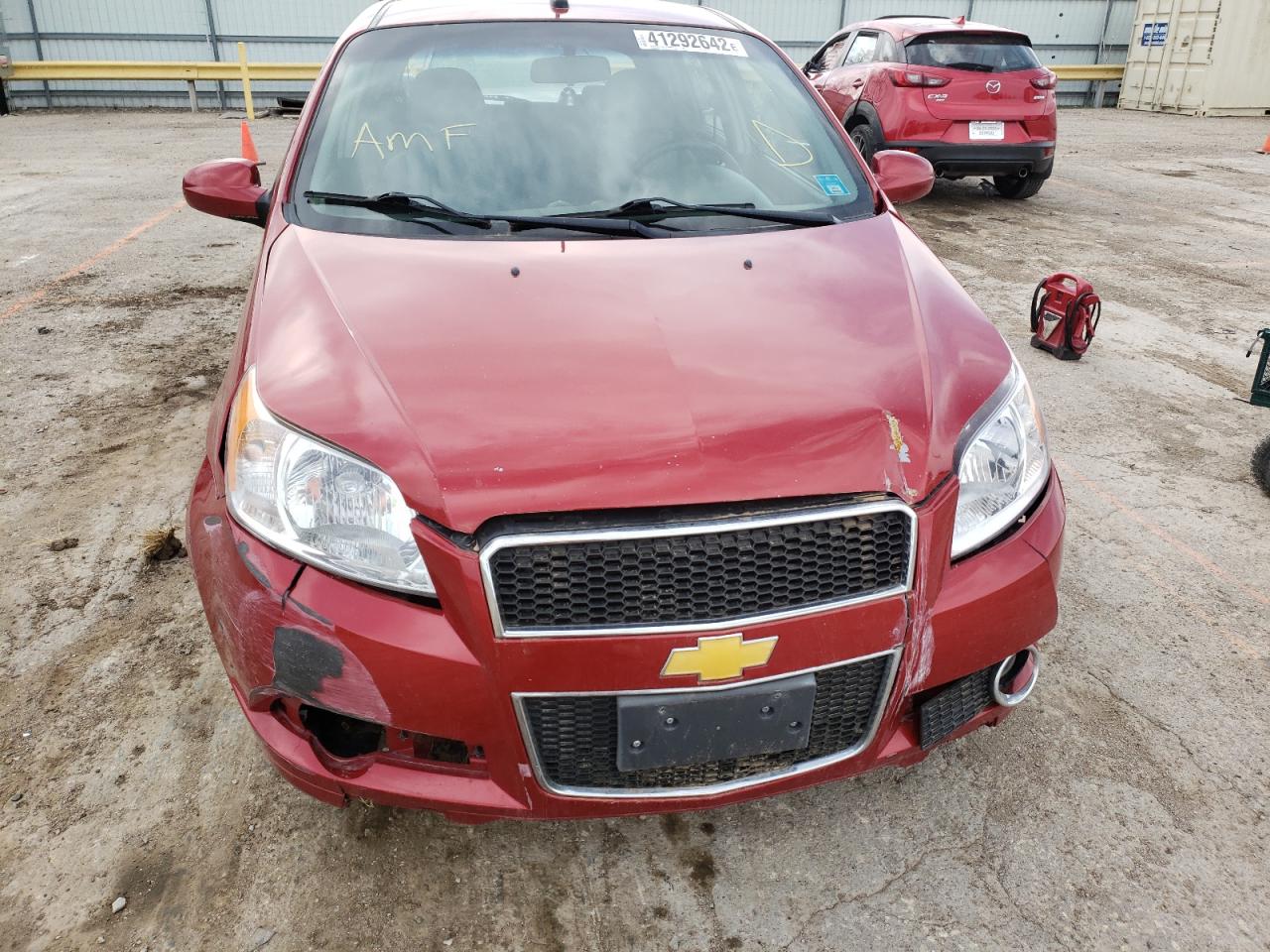 Photo 9 from auction – 2011 CHEVROLET AVEO LT with VIN KL1TG6DE0BB119859