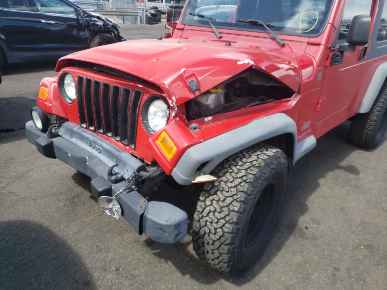 Photo 9 from auction – 2004 JEEP WRANGLER / with VIN 1J4FA49SX4P799425