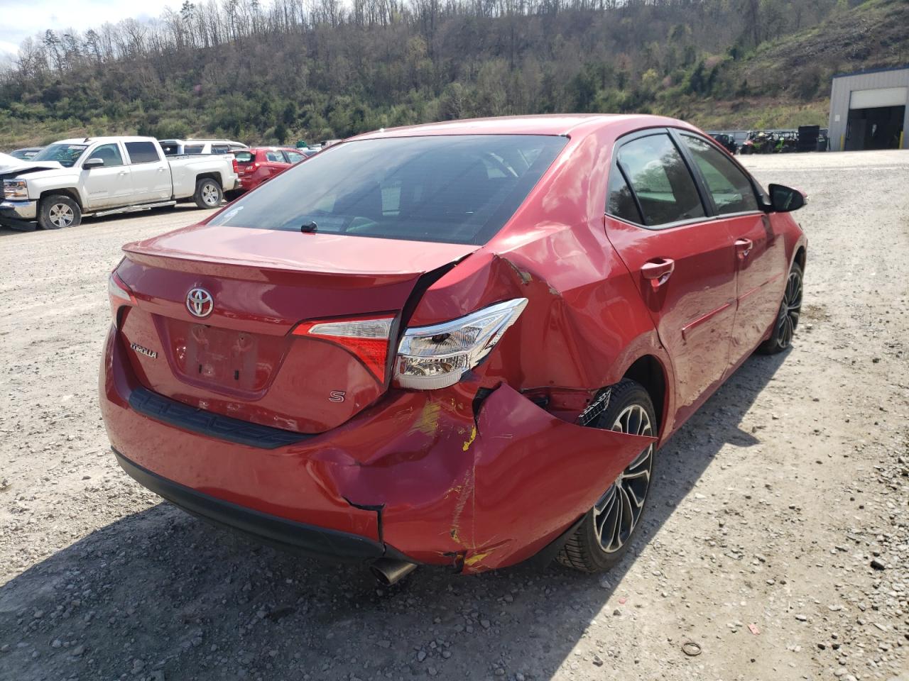 Photo 4 from auction – 2014 TOYOTA COROLLA L with VIN 2T1BURHE4EC126036