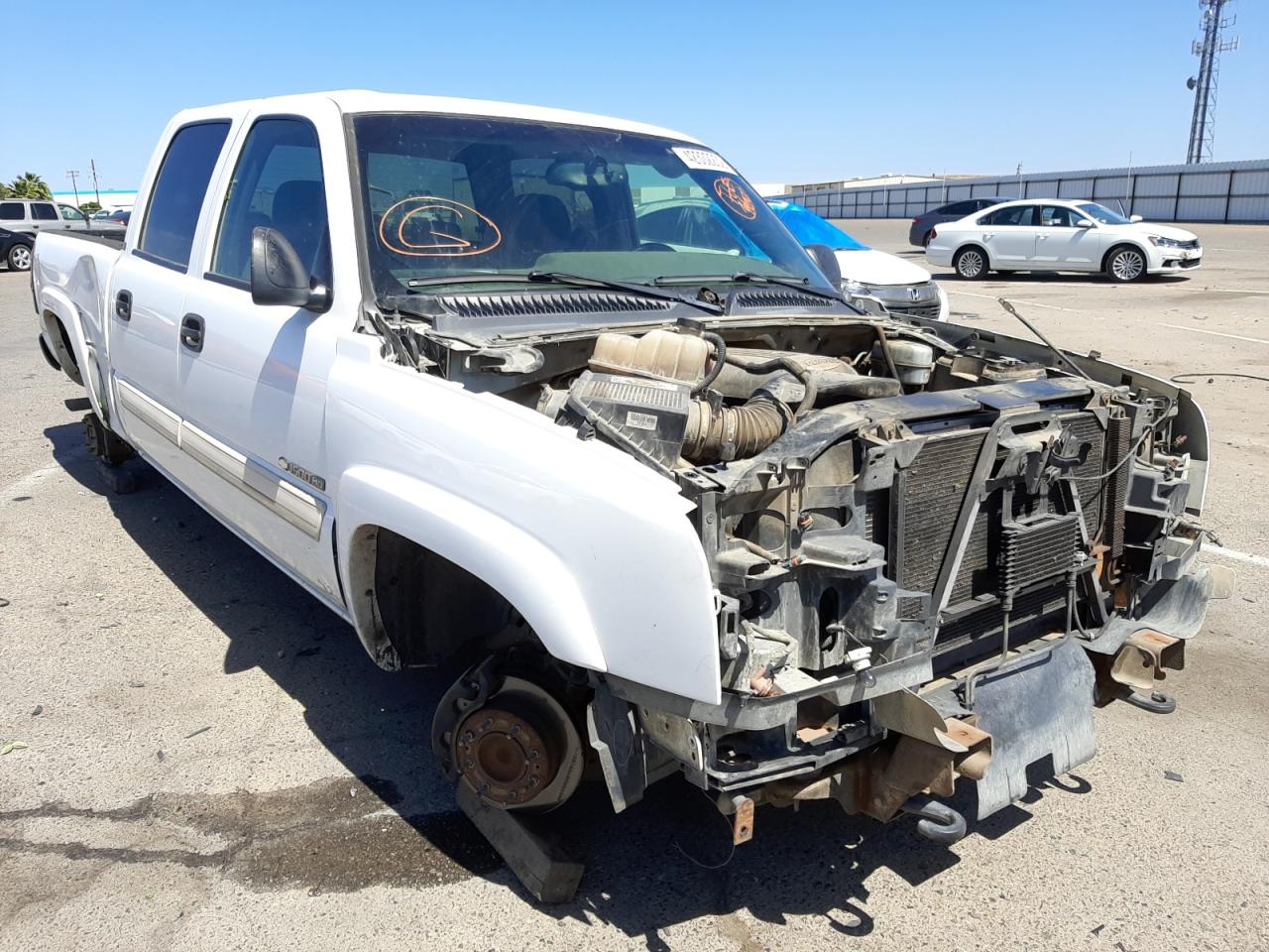 CHEVROLET SILVERADO 2007 with VIN 1GCGC13U27F133750 - Photo from auction